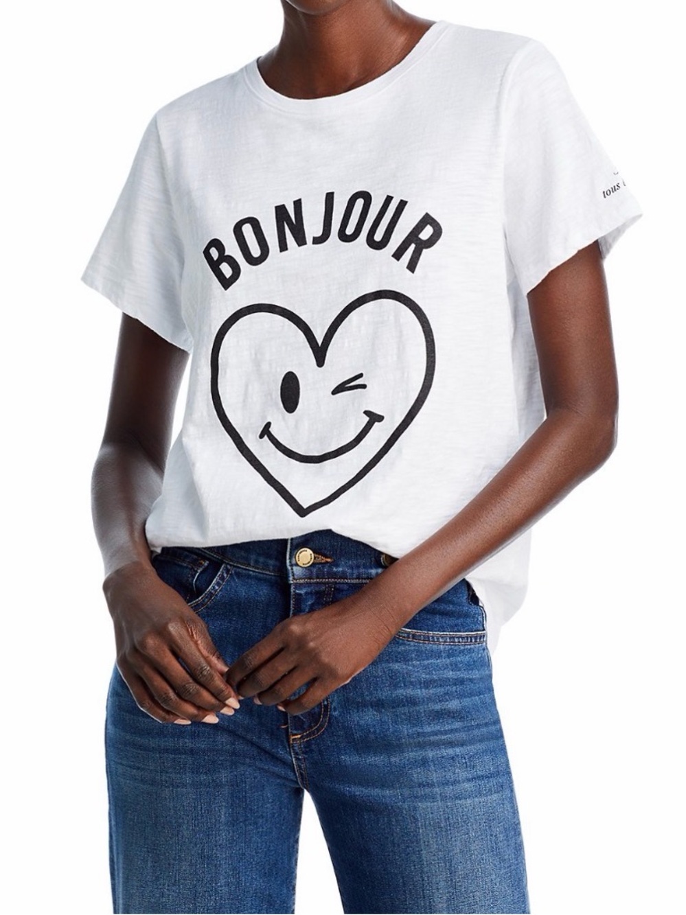 NWT Cinq à Sept Bonjour Tee and Socks 💕